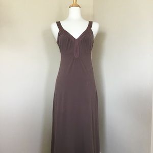 Boden Maxi Dress Sleeveless Brown Size 4